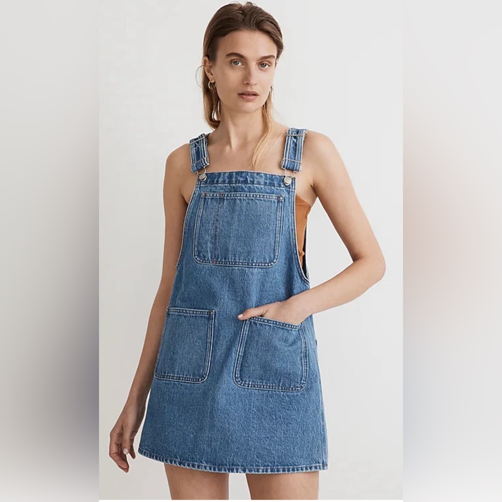 Madewell Blue Denim Mini Dress